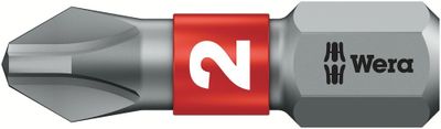 Wera 851/1 BTZ BiTorsion Bits Phillips PH2 x 25 mm