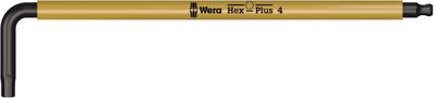 Wera 950 SPKL Multicolour Insexnyckel 4 mm x 137 mm Gul BlackLaser