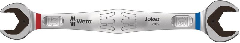 Wera 6002 Joker U-dubbelnyckel 17 x 19 mm