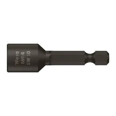 Wera 869/4 Hylsbits 10 mm x 50 mm 1/4" Icke-magnetisk