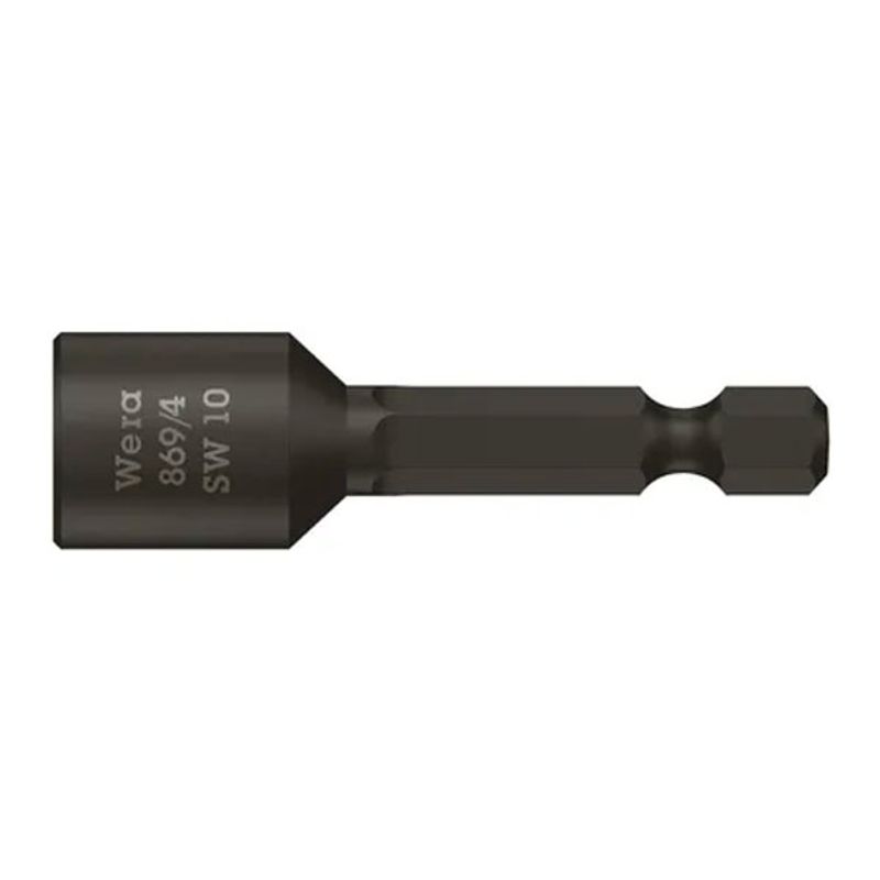 Wera 869/4 Hylsbits 10 mm x 50 mm 1/4" Icke-magnetisk