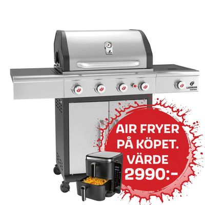 Landmann Triton 4.1 MaxX Stainless Steel