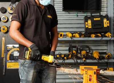 DeWalt DCG405N Vinkelslip 125mm 18V XR  (utan batterier)