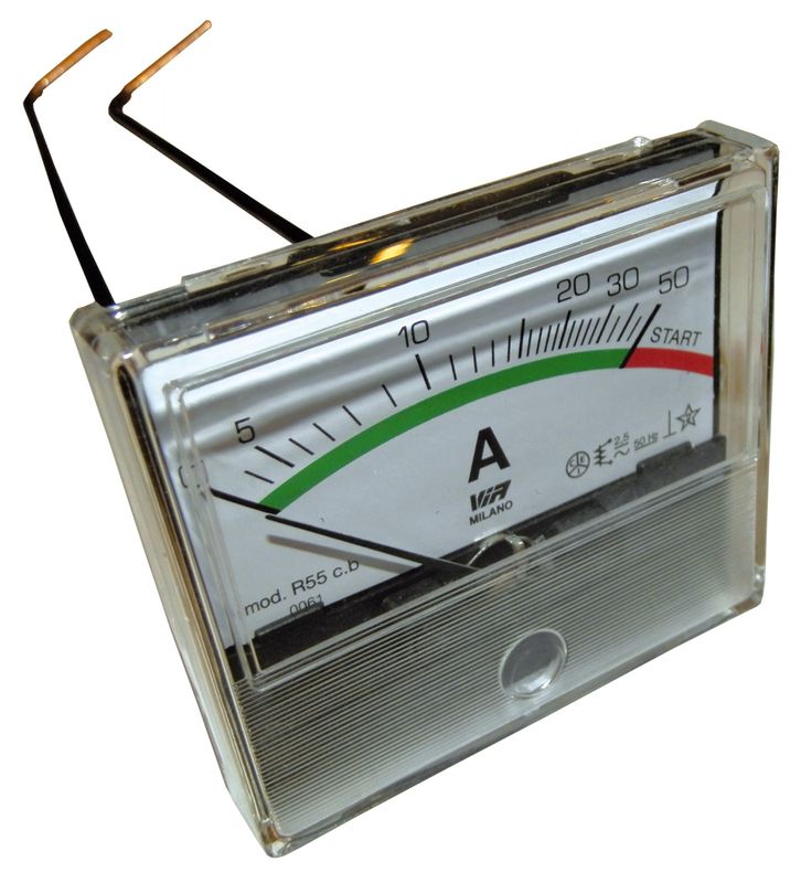 Telwin amperemätare 210-520 äldre 0-50 ampere