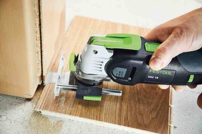 Festool OSC-AH/TA/AV-Set Set stabiliseringsbord/djupanslag/utsugsanordning