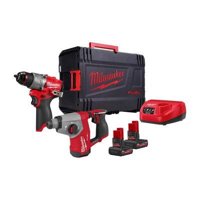Milwaukee PowerPack M12 FPP2BG2-502X Combokit 12V (2x5,0ah)