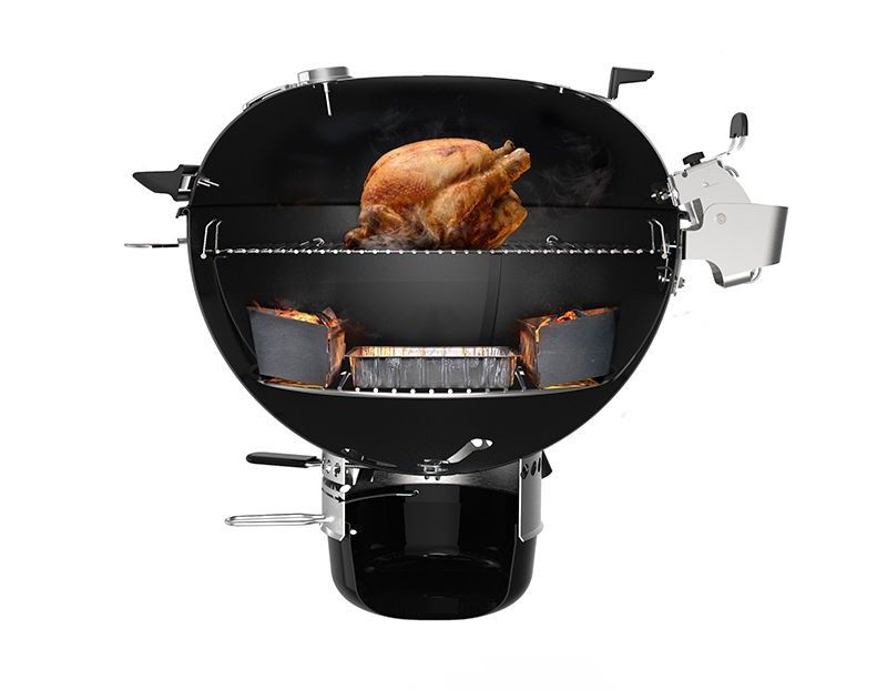 Weber E-5775 Master-Touch GBS Premium Kolgrill Ø57 cm med rostfritt grillgaller
