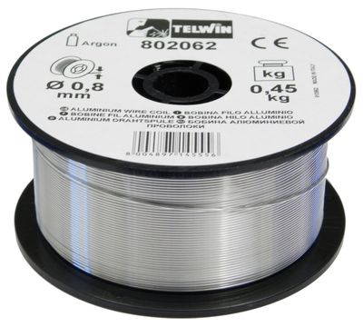Telwin svetstråd alu 0,8 mm 0,45 kg