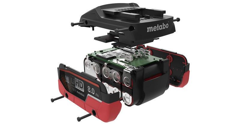 Metabo BAS-SET (3x18V 4,0ah LIHD batterier + laddare)