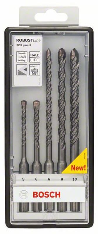 Bosch Hammarborrsats S4L 5-P 5-10mm SDS+