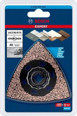 Bosch Expert Sanding Plate (Expert slipplatta) AVZ 90 RT4 blad för multiverktyg 90 mm