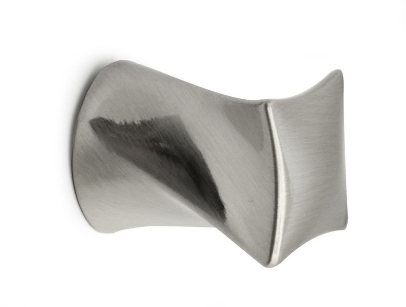 Habo Knopp Harry 26mm Borstad nickel SB