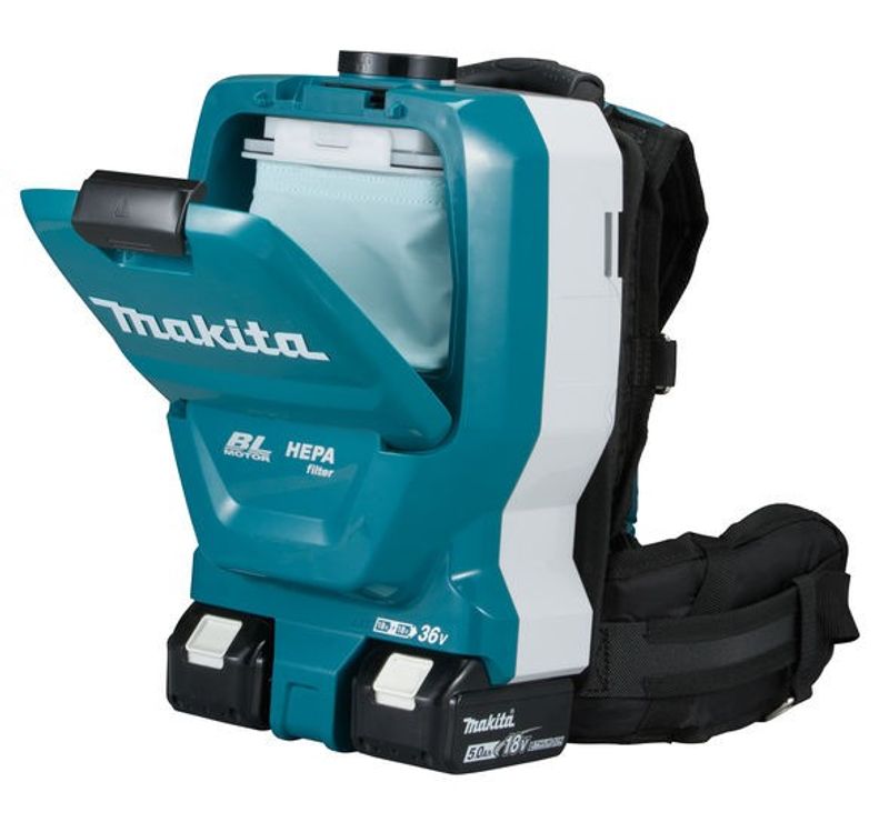 Makita DVC261ZX11 Ryggdammsugare 2x18V BL (Utan batterier)