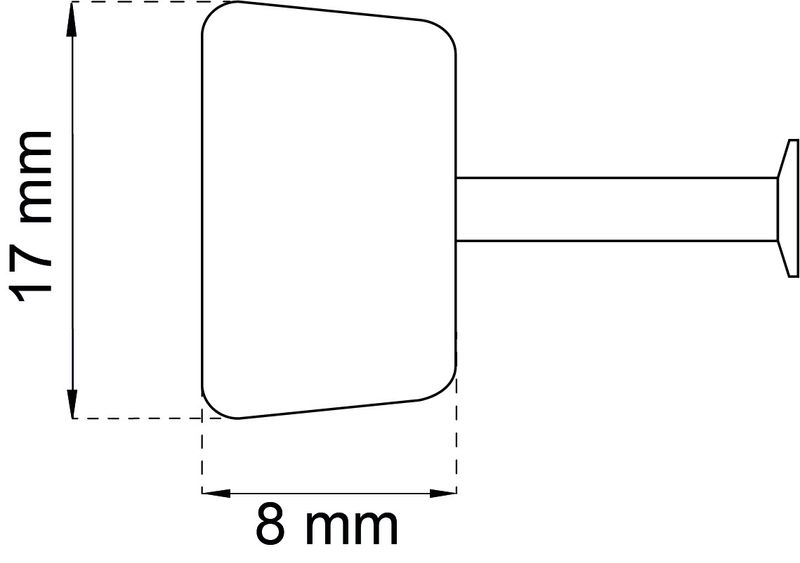 Habo Hyllbärare 1567 Plast Vit SB