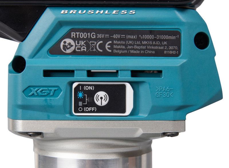 Makita RT001G XGT Multifräs 40V (utan batterier)