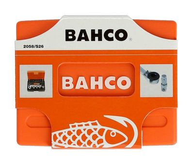 Bahco S2058/S26 Bits-/Spärrnyckelsats 26-delar