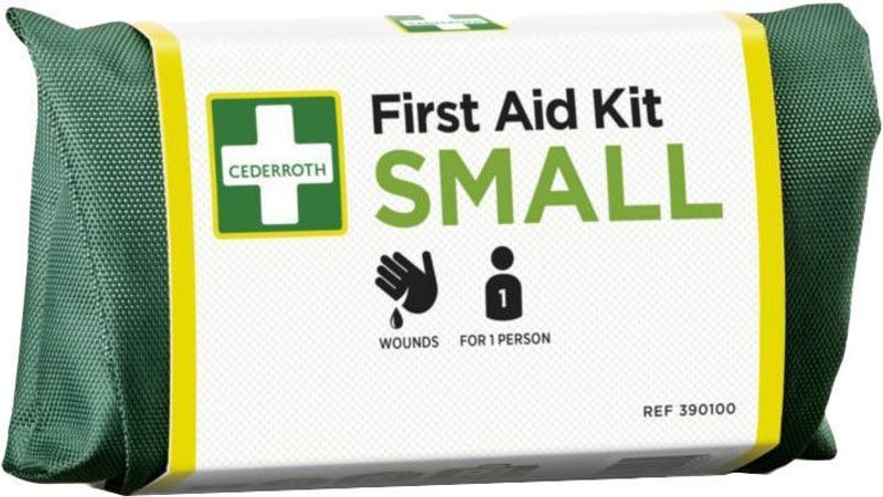 Cederroth Första Hjälpen Kit 390100 Small - Kompakt och Välutrustad Första Hjälpen-Väska