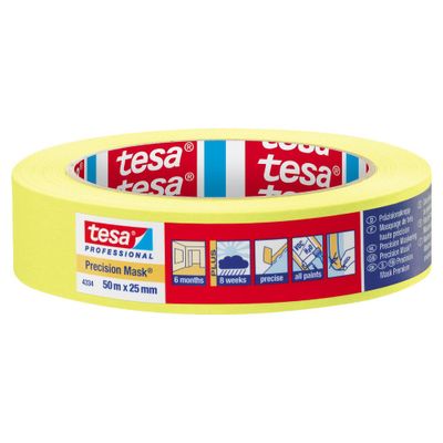 Tesa Maskeringstejp Precision Mask 25mmx50m