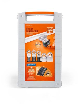 Fein Multibladssats Best of Starlock Renovation 26-delar