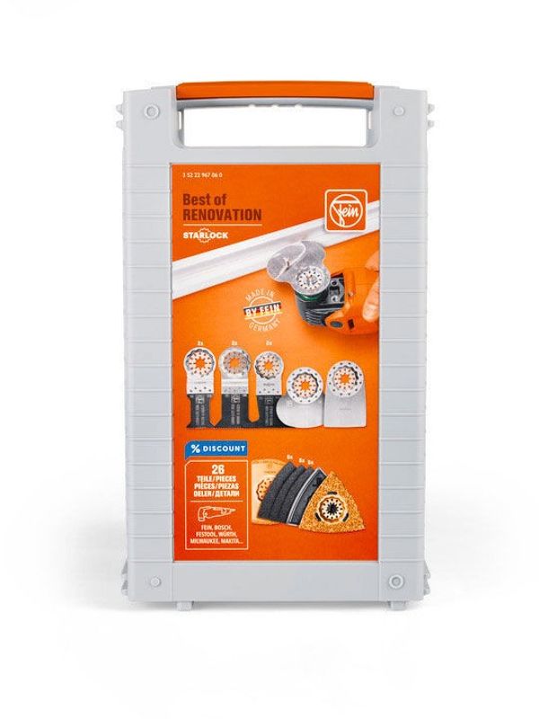 Fein Multibladssats Best of Starlock Renovation 26-delar