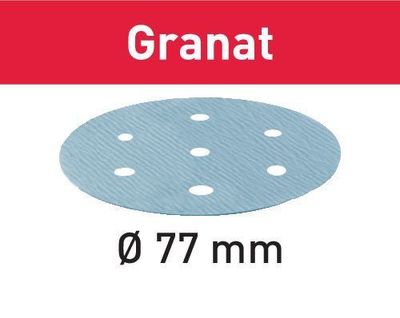 Festool Slippapper Granat STF D77 50-pack