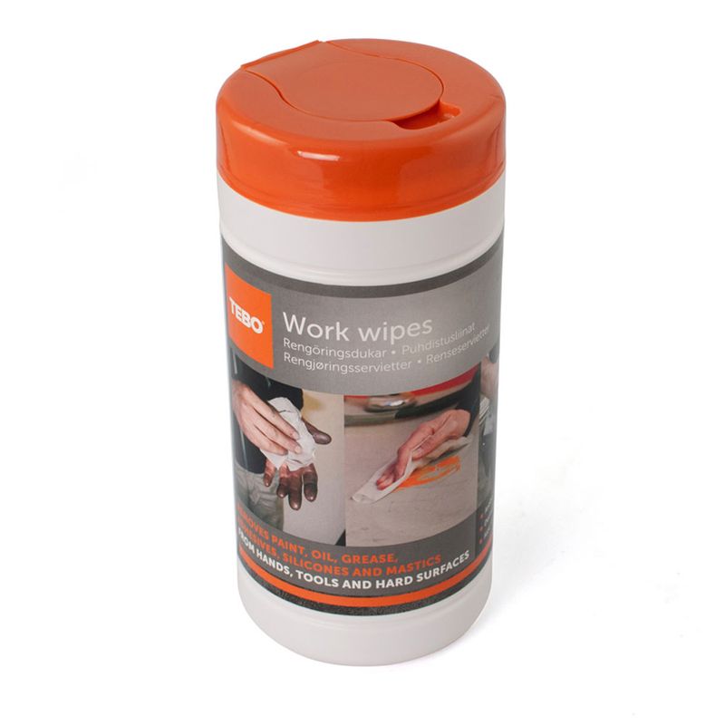 Tebo Work Wipes Rengöringsdukar 100 st 210900