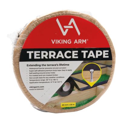 Viking Arm Terasstejp 50mm x 20m