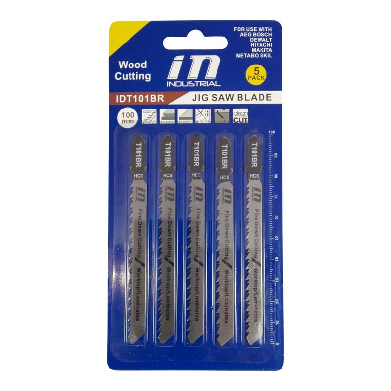 Industrial Sticksågblad IDT101BR Trä Parkettgolv (5-pack)