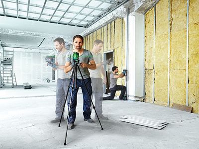 Bosch GCL 2-50 CG Kors-/Linjelaser Grön +RM2