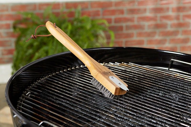 Weber 6463 Bambu grillborste (30cm)