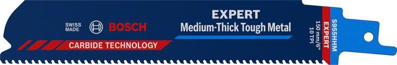 Bosch Expert ‘Medium-Thick Tough Metal’ S 955 HHM tigersågblad 150mm 1st CARBIDE