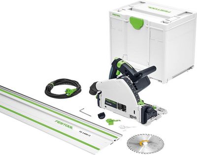 Festool TS 55 FEBQ-Plus-FS Sänksåg 160mm (Inkl Skena 1400mm)