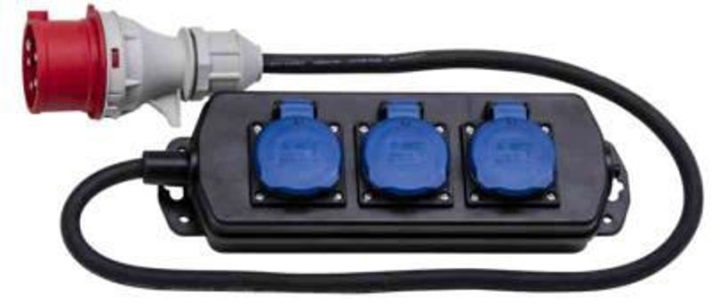 grenuttag 3-v m 400v cee cp416 80cm rdoe 5g1.5 m lock ip44
