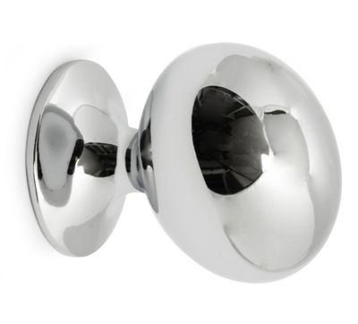 Habo Knopp Victor 35mm Krom SB