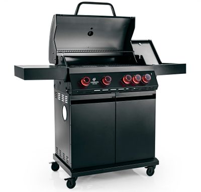 Landmann Cool Black Classic 4.1 gasolgrill med kokplatta