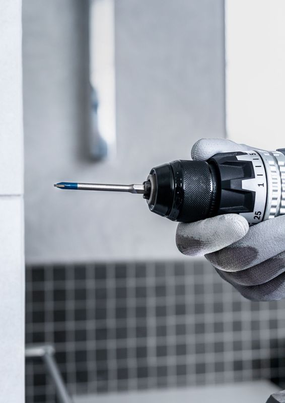 Bosch Expert HEX-9 HardCeramic borr för takpannor, klinker