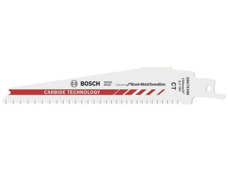 Bosch S 967 XHM Tigersågblad Carbide Trä/Metall 150mm Demolition 1-P