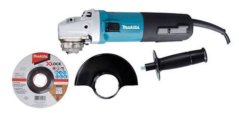 Makita GA5080RX02 Vinkelslip 1400W 125mm X-LOCK