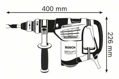 Bosch GBH 4-32 DFR Borrhammarset (Inkl extra chuck)