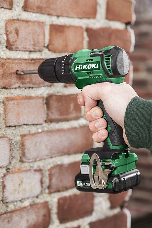 HiKOKI DV12DD Slagborrmaskin 12V (2x4,0ah)