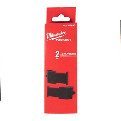 Milwaukee PACKOUT adapter sidofästen 2-pack