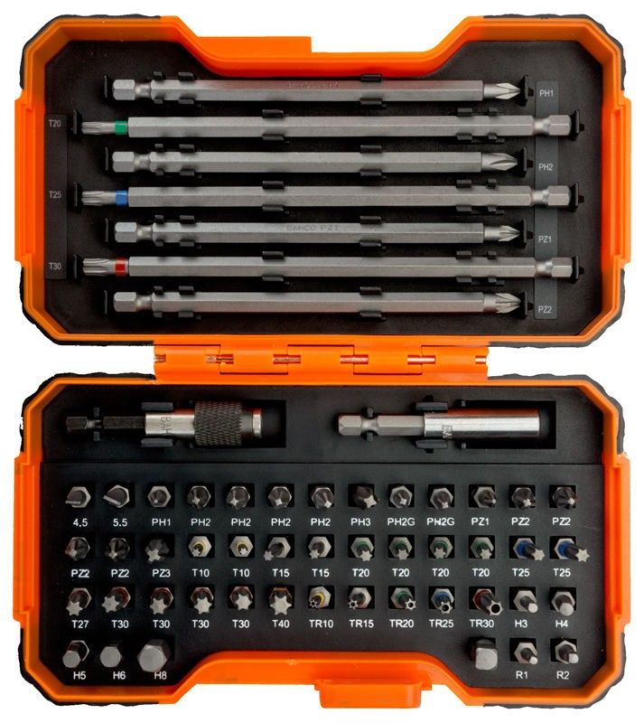 Bahco Bitssats 54 Delar 59/S54BC