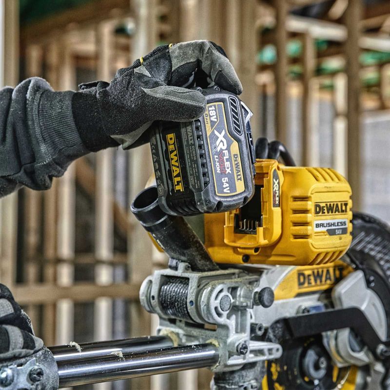 DeWalt DCS727N Kap-/Gersåg 54V 250mm (Utan batterier)