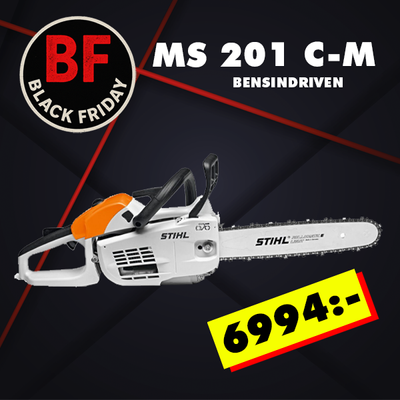 Stihl MS 201 C-M Motorsåg 30cm 3/8"