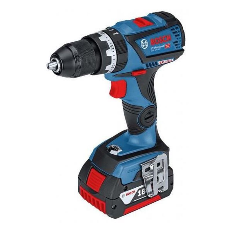 Bosch GSB 18V-60C Slagborrmaskin 18V Bluetooth (2x4,0ah)