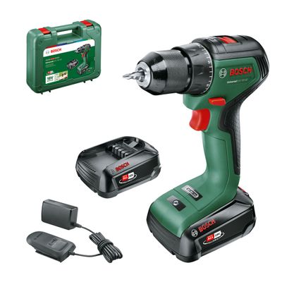 Bosch UniversalDrill 18V-60 Borrskruvdragare 18V (2x2,0ah)