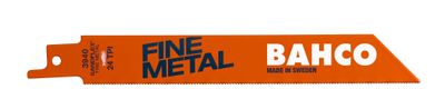 Bahco Tigersågblad BIM tunnmetall 24TPI 150 mm 2-P