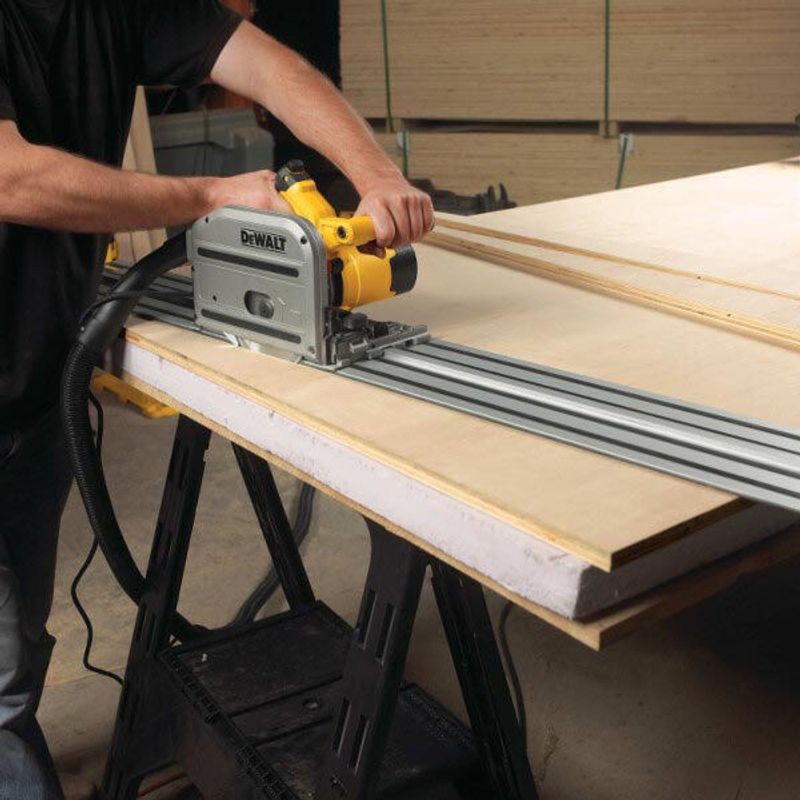 DeWalt DWS520KTR Sänksåg Med Styrskena 165mm
