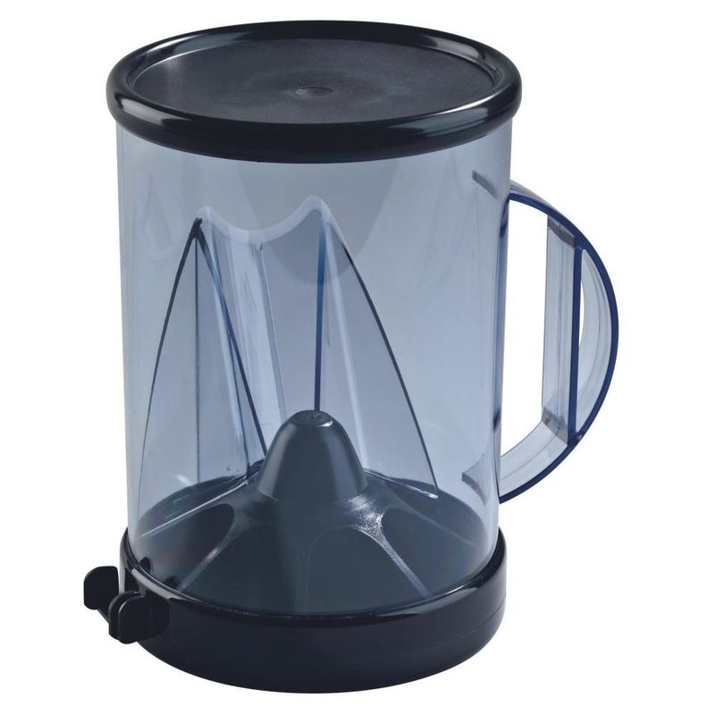 Nordiska Plast Kaffedoserare Glasklar/Svart