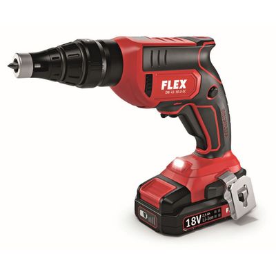 Flex Gipsskruvdragare med magasin DW45 18.0-EC M Set